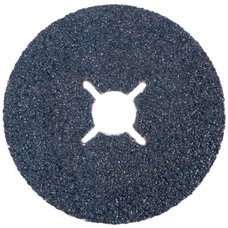 Abracs Fibre Sanding Discs 178mm x 120Grit Zirconium - Pack 25