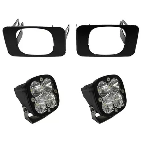 Baja Designs 630816 Fog Pocket Mount Kit with 2 Squadron LED Lights 2017-19 Ford SuperDuty