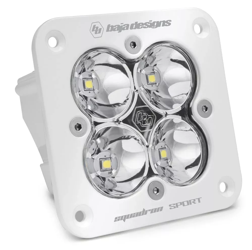 Baja Designs Squadron Sport Flush Mount White LED Light