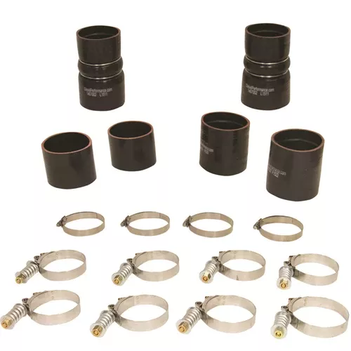 BD Diesel Intake Hose & Clamp Kit 99.5-03 7.3L Ford Powerstroke 1047030